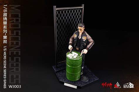 metal toys box scenes sides|Gangs Micro Scene 1/6 Scale Diorama .